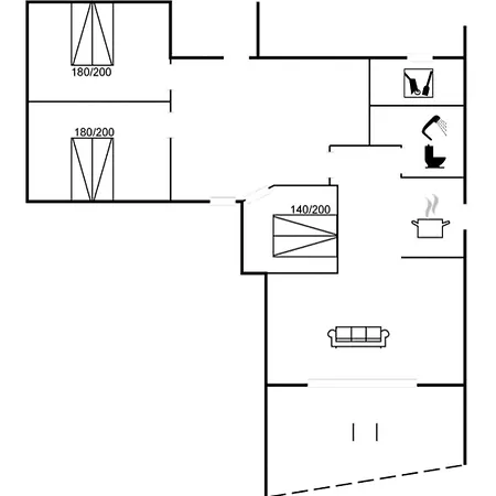 度假居 Goerel - 1km From The Sea By Interhome *